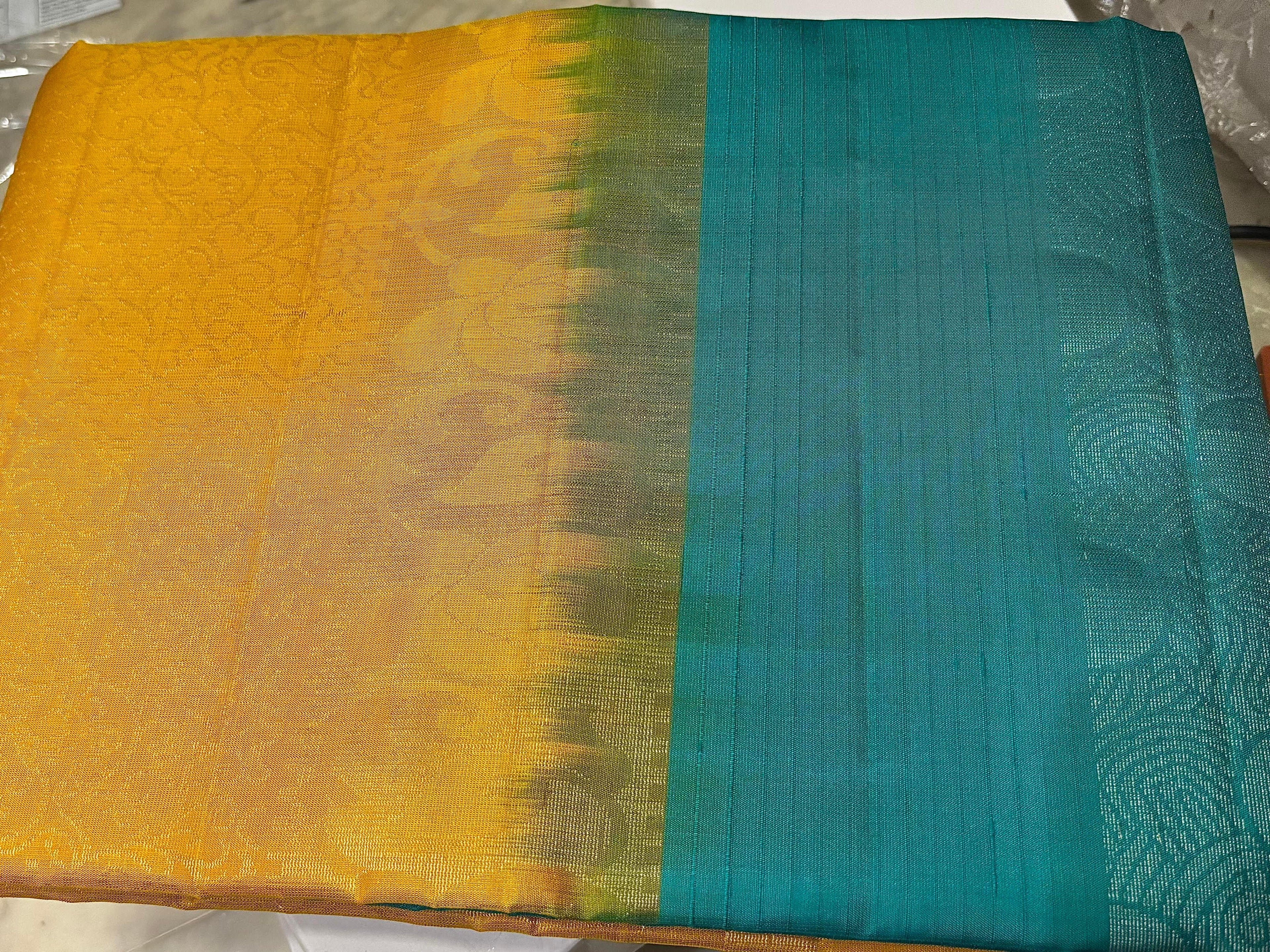 Ananda Blue Soft Silk Saree - pochampallysarees.com