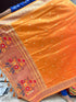 Banarasi Duptta Yellow - pochampallysarees.com