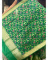 BANARASI GREEN COLOR DUPATTA-BNS10 - pochampallysarees.com
