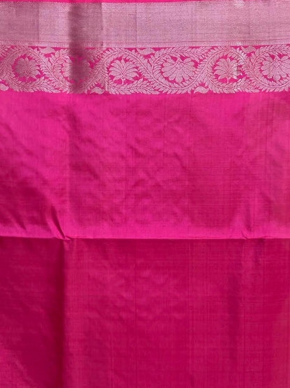 Brown Soft Silk Saree - pochampallysarees.com