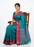 NARAYANPET SAREE GREEN COLOR ONLINE - pochampallysarees.com