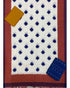 DOUBLE IKAT COTTON WHITE AND BROWN COLOR DRESS MATERIAL - C4 - pochampallysarees.com