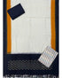 DOUBLE IKAT COTTON WHITE WITH BLACK COLOR DRESS MATERIAL -C5 - pochampallysarees.com