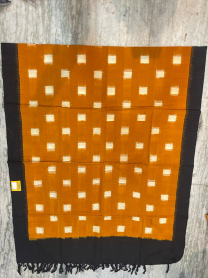POCHAMPALLY IKAT YELLOW WITH BLACK COLOR SUITE -C32
