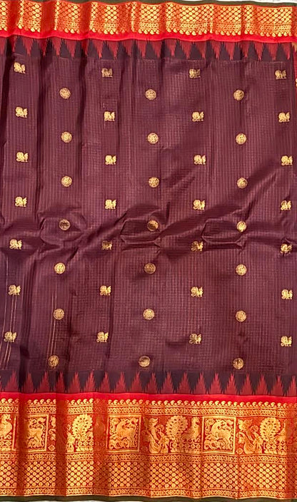 Gadwal Silk Sarees: Elegant Handloom Classics for Every Occasion - pochampallysarees.com