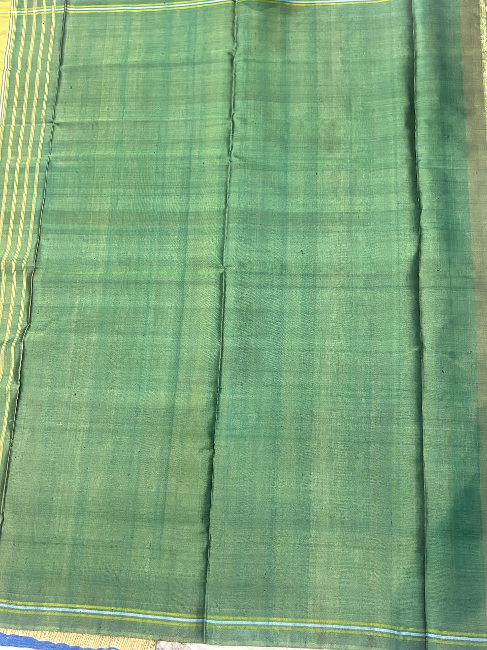 Authentic Green Ikkat Real Patola Silk Saree