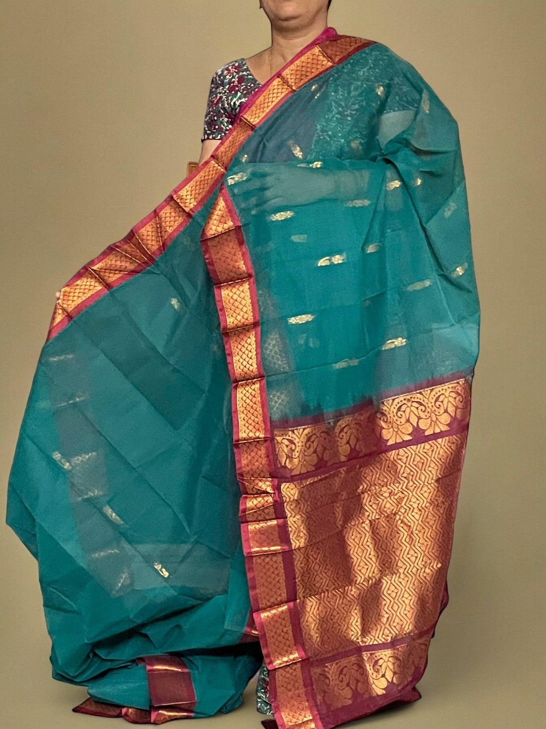 Gadwal Cotton Saree - pochampallysarees.com