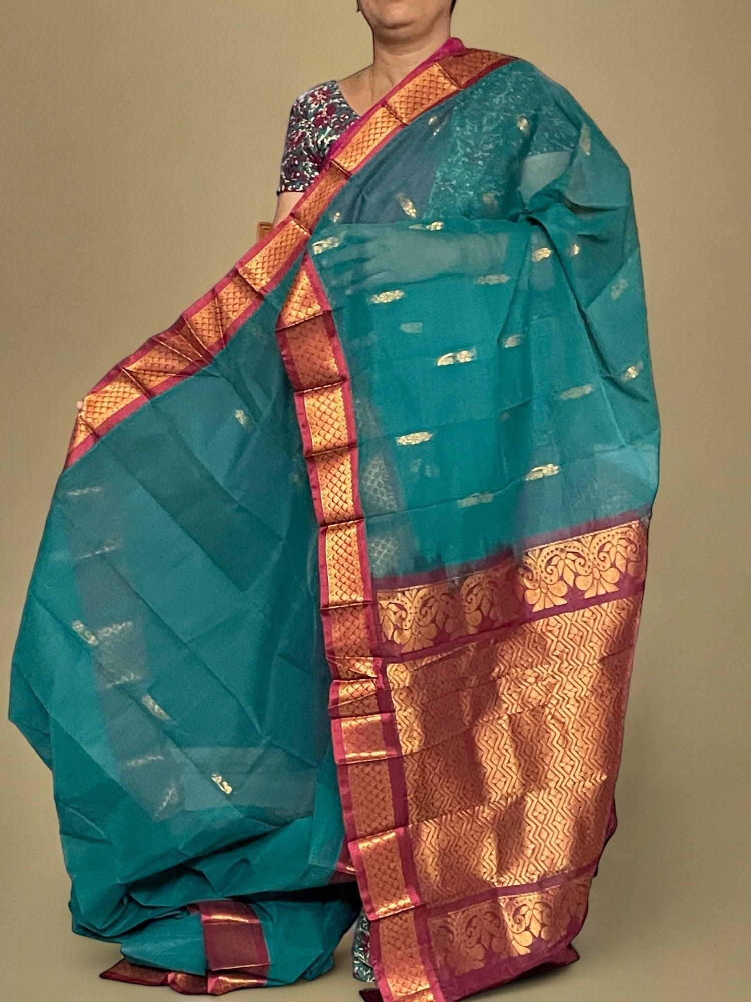 Gadwal Cotton Saree - pochampallysarees.com