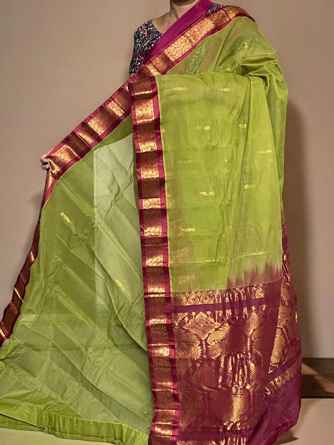 Gadwal Cotton Saree - pochampallysarees.com