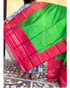 GADWAL SILK GREEN COLOUR DUPATTA-GSD07 - pochampallysarees.com