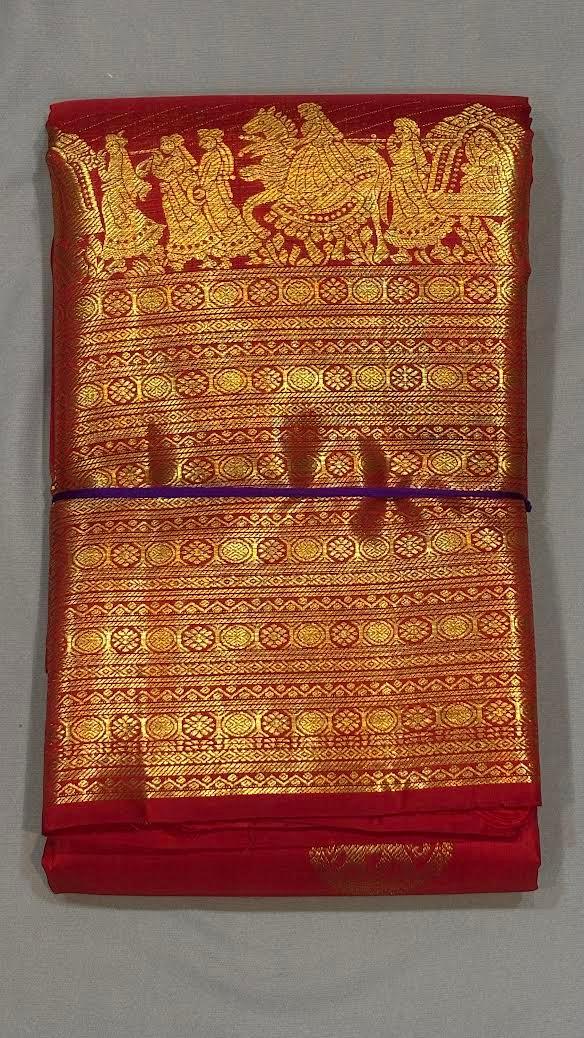 Authentic Kanchi Pattu Sarees | Pure Kanchipuram Silk - pochampallysarees.com