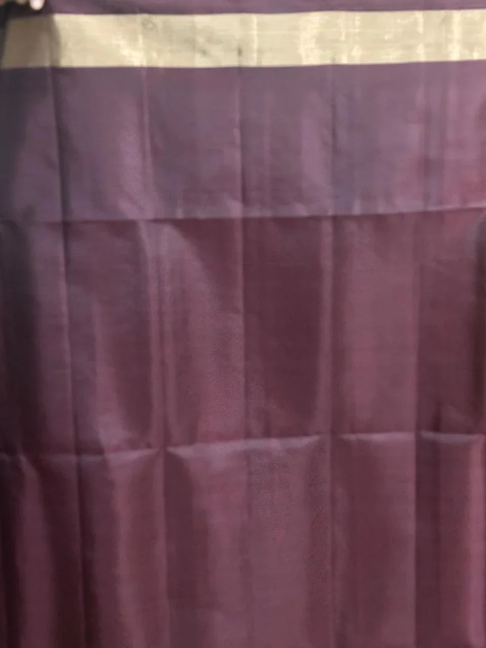 Gold Chocolate Light Voilet Color Designer Kanchi Pure Soft Silk Saree - pochampallysarees.com