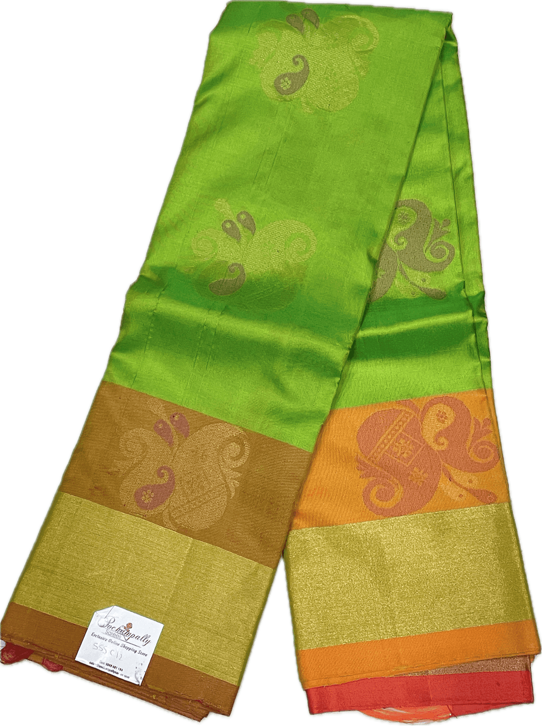 Green Soft Silk - pochampallysarees.com