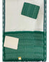 IKAT COTTON WHITE AND GREEN COLOR DRESS MATERIAL-E68 - pochampallysarees.com