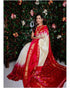 IKAT CREAM WITH Pink COLOR SAREE - pochampallysarees.com