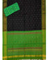 IKAT SICO GREEN WITH BLACK COLOR DRESS MATERIAL-ICD17 - pochampallysarees.com