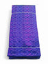 IKAT SILK FABRIC BLUE FABRIC - pochampallysarees.com