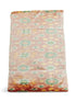 IKAT SILK FABRIC CREAM COLOR ONLINE - pochampallysarees.com