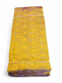 IKAT SILK FABRIC YELLOW FABRIC - pochampallysarees.com