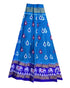 IKKAT ANANDA BLUE COLOR LEHENGA(MIDDLE SIZE)-IML025 - pochampallysarees.com