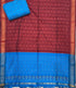 ikkat sico dress materials Maroon Ananda Color - pochampallysarees.com