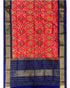 IKKAT-SILK-RED-WITH-NAVY-BLUE-COLOR-DUPATTA