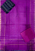 Ikkat Suite Red Mejenta Pink - pochampallysarees.com