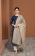 Ikkat Suite Cream - pochampallysarees.com