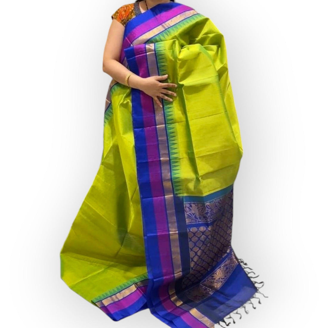 Kuppadam Pattu Saree - pochampallysarees.com