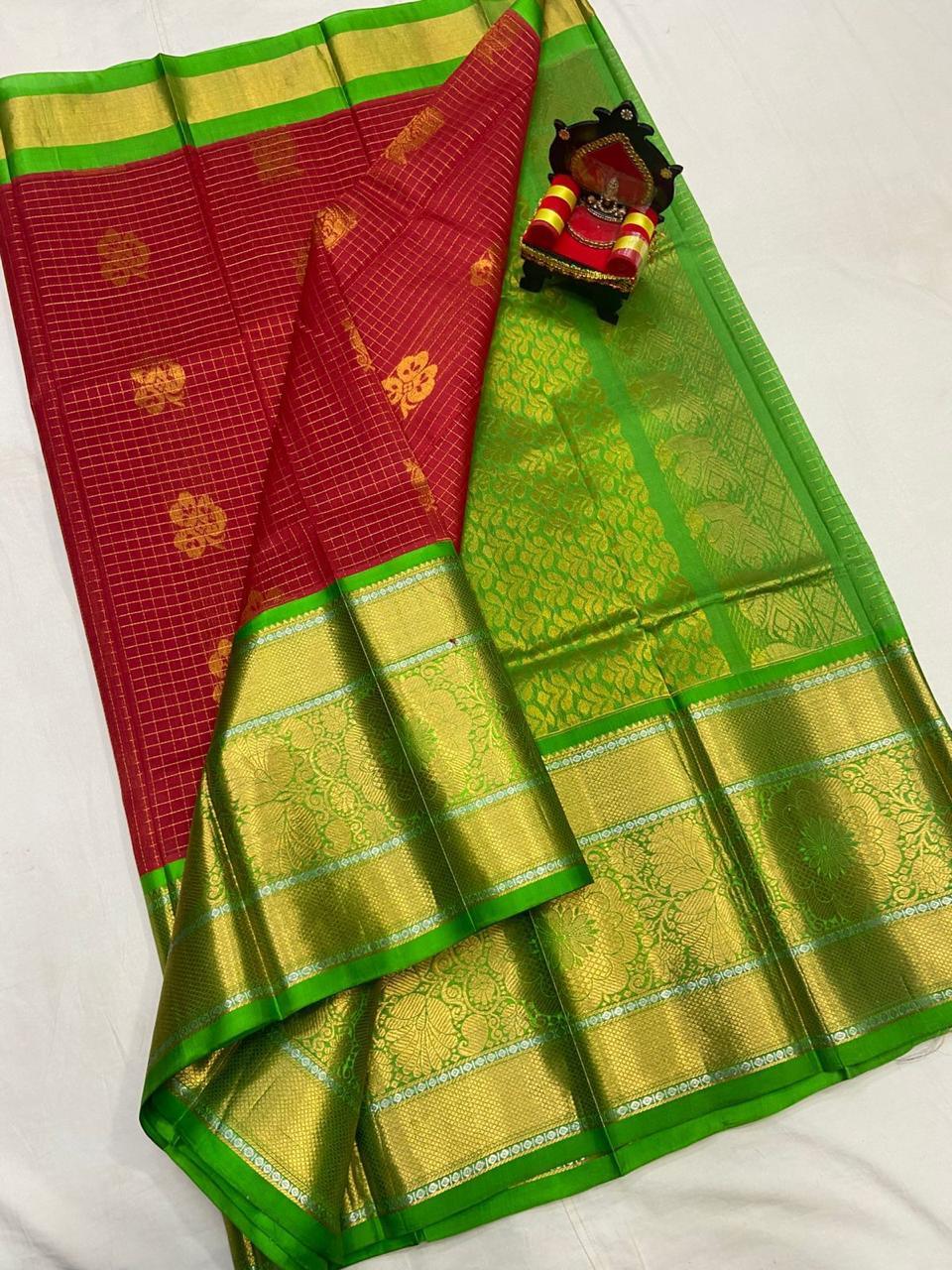 KUPPADAM PATTU SAREE - pochampallysarees.com