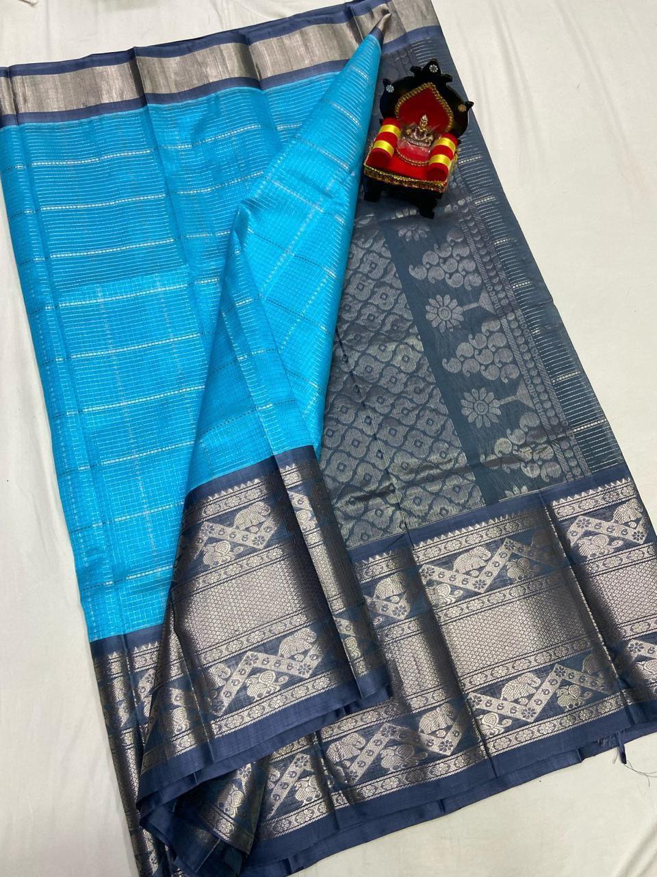 KUPPADAM PATTU SAREE - pochampallysarees.com