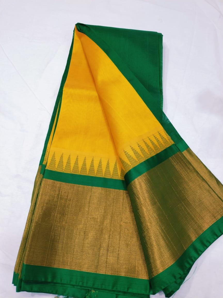 Kuppadam Pattu Saree - pochampallysarees.com