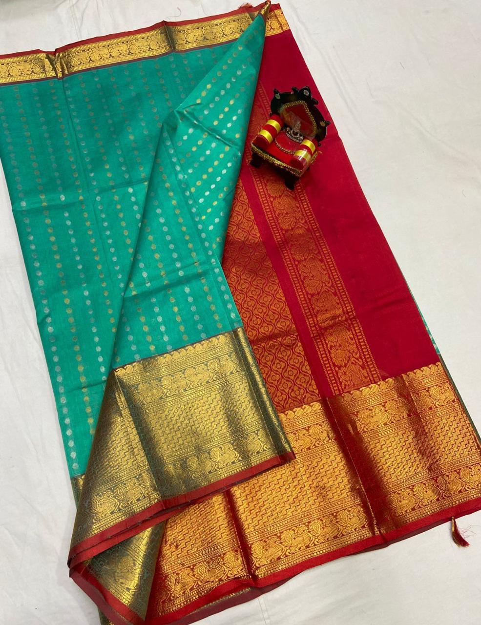 KUPPADAM PATTU SAREE - pochampallysarees.com