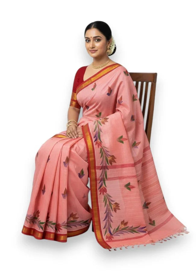 Mangalagiri Cotton Sarees Online – Authentic Handloom Elegance - pochampallysarees.com