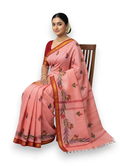 Mangalagiri Cotton Sarees Online – Authentic Handloom Elegance - pochampallysarees.com
