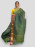 NARAYANPET COTTON Green Sari - pochampallysarees.com
