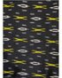 POCHAMPALLY IKAT COTTON BLACK COLOR FABRIC - pochampallysarees.com