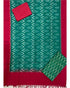 POCHAMPALLY IKAT COTTON RAMA WITH RED COLOR SUITE - C45 - pochampallysarees.com