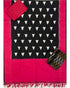 POCHAMPALLY IKKAT COTTON BLACK WITH RED COLOR DRESS MATERIAL-C1 - pochampallysarees.com