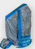 Pochampally Ikkat Patola Silk Gray Blue - pochampallysarees.com