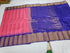 Pure Gadwal Silk Saree Pink Blue - pochampallysarees.com