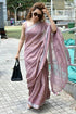 Pure Linen Cotton Saree - pochampallysarees.com