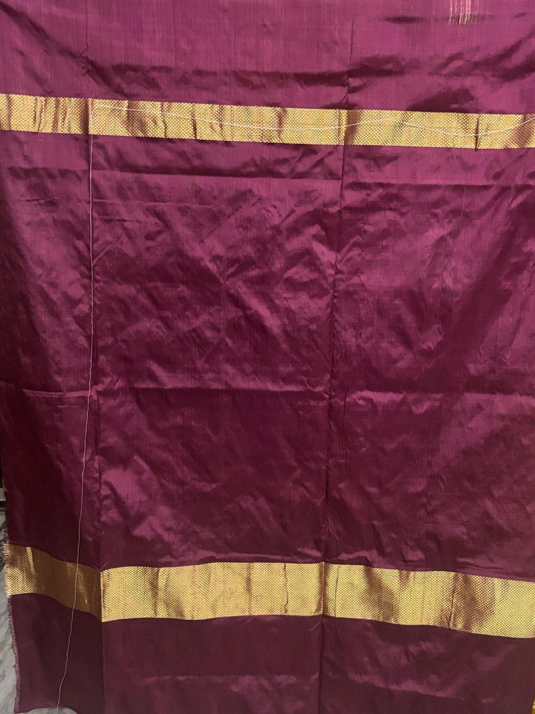 Pure Pochampally Ikkat Silk Green Voilet Sari - pochampallysarees.com