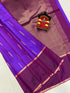 Pure Soft Silk Purple Maroon - pochampallysarees.com
