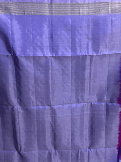Purple Color Designer Kanchi Pure Soft Silk Saree - pochampallysarees.com