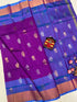 Purple Uppada Butta Silk Saree - pochampallysarees.com