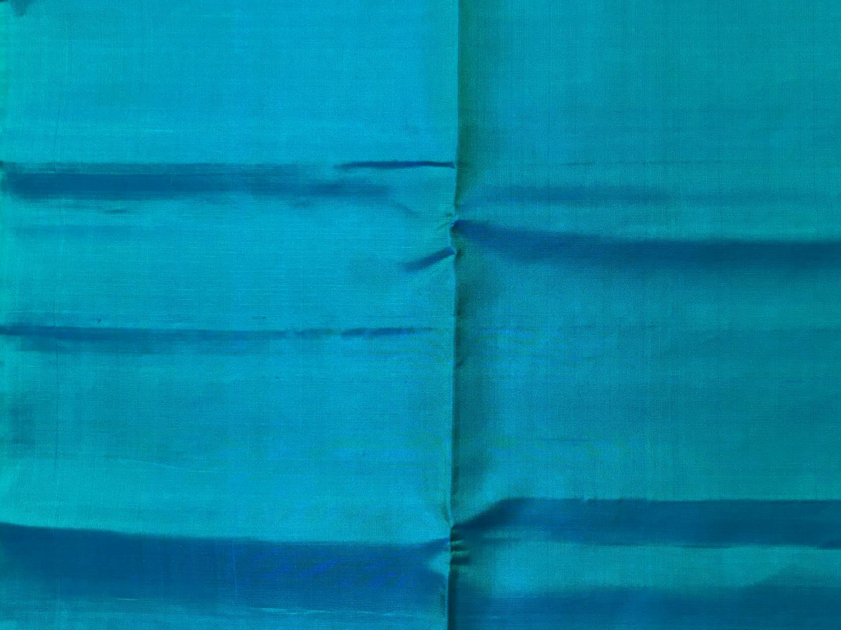 Sea Green Designer Kanchi Pure Soft Silk Saree - pochampallysarees.com