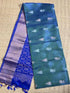 Blue Skyblue Soft Silk Saree - pochampallysarees.com