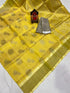 Uppada Pattu Silver Border Rich Pallu Saree - pochampallysarees.com